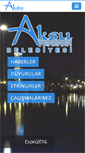Mobile Screenshot of aksu.bel.tr